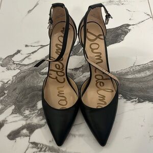 Sam Edelman Ankle Strap Pointed Toe Pump